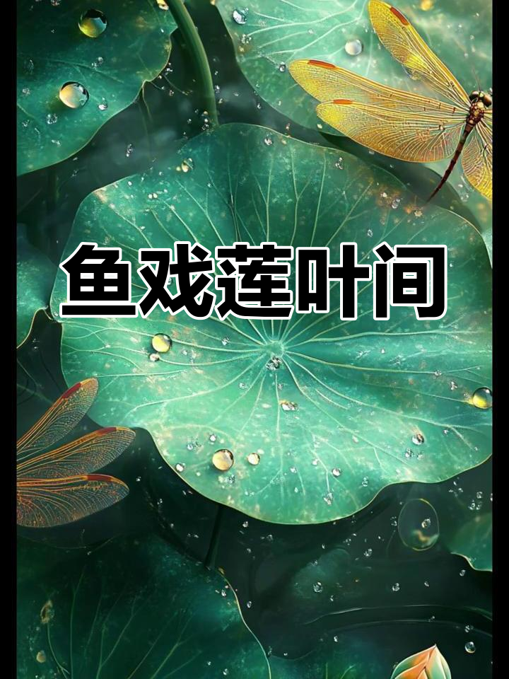 江南莲叶舞,鱼儿戏水乐