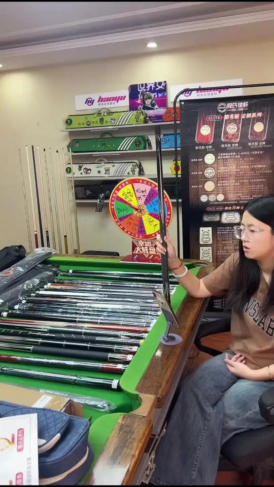 同款台球杆直播间正在直播!威利坦克 好物推荐 台球