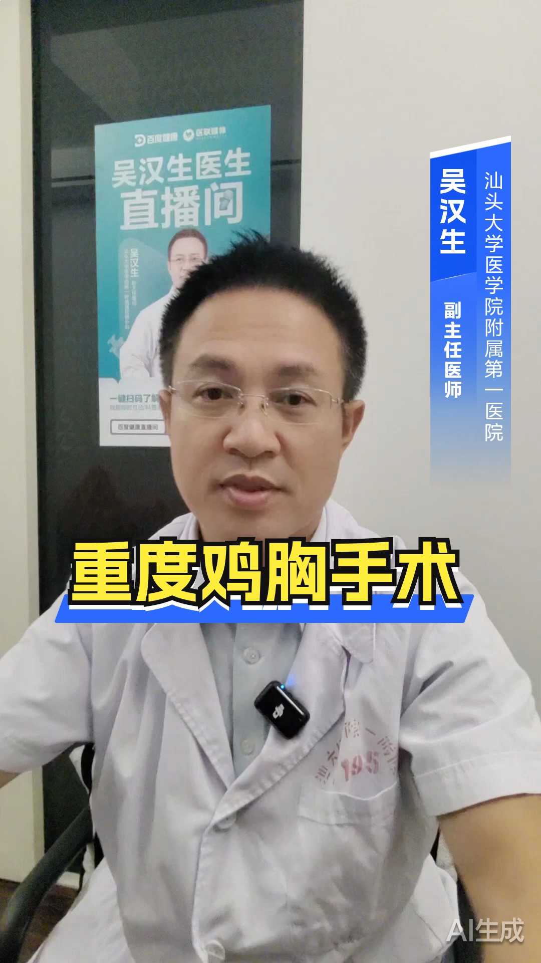 重度鸡胸手术