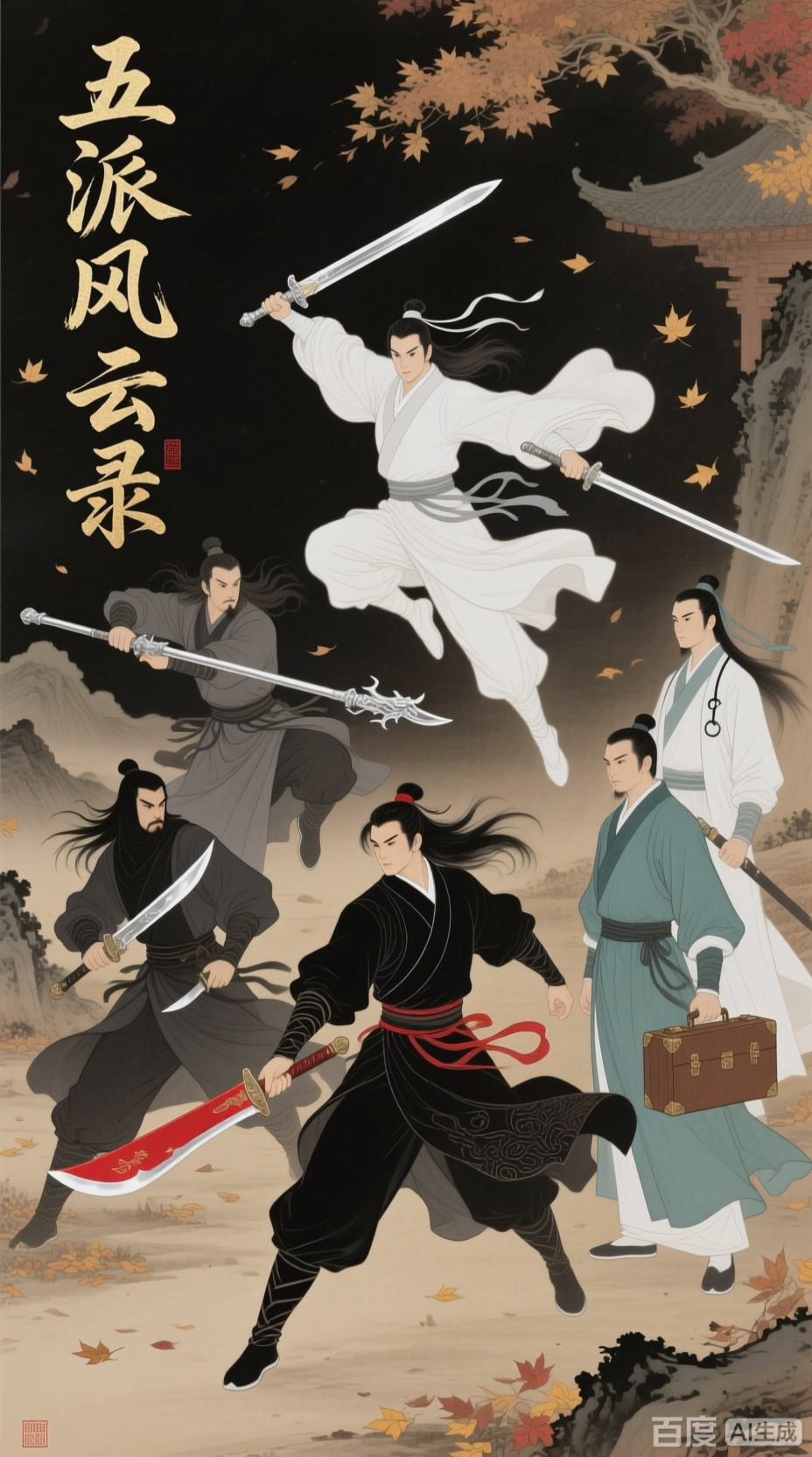 热血江湖：五大门派风云录