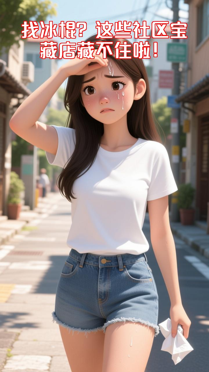 夏日寻冰大作战!社区宝藏冷饮批发店让你实现冰棍自由!