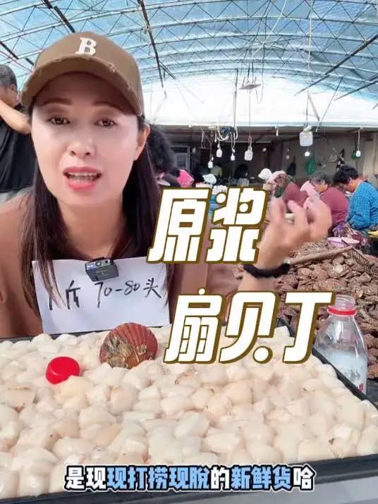 海边原浆扇贝丁包饺子哪是嘎嘎鲜！