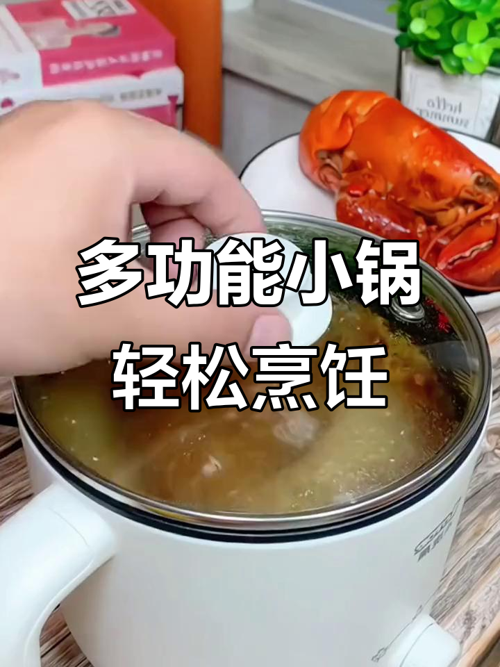 小浣熊多功能电煮锅,煎炒炖蒸样样行