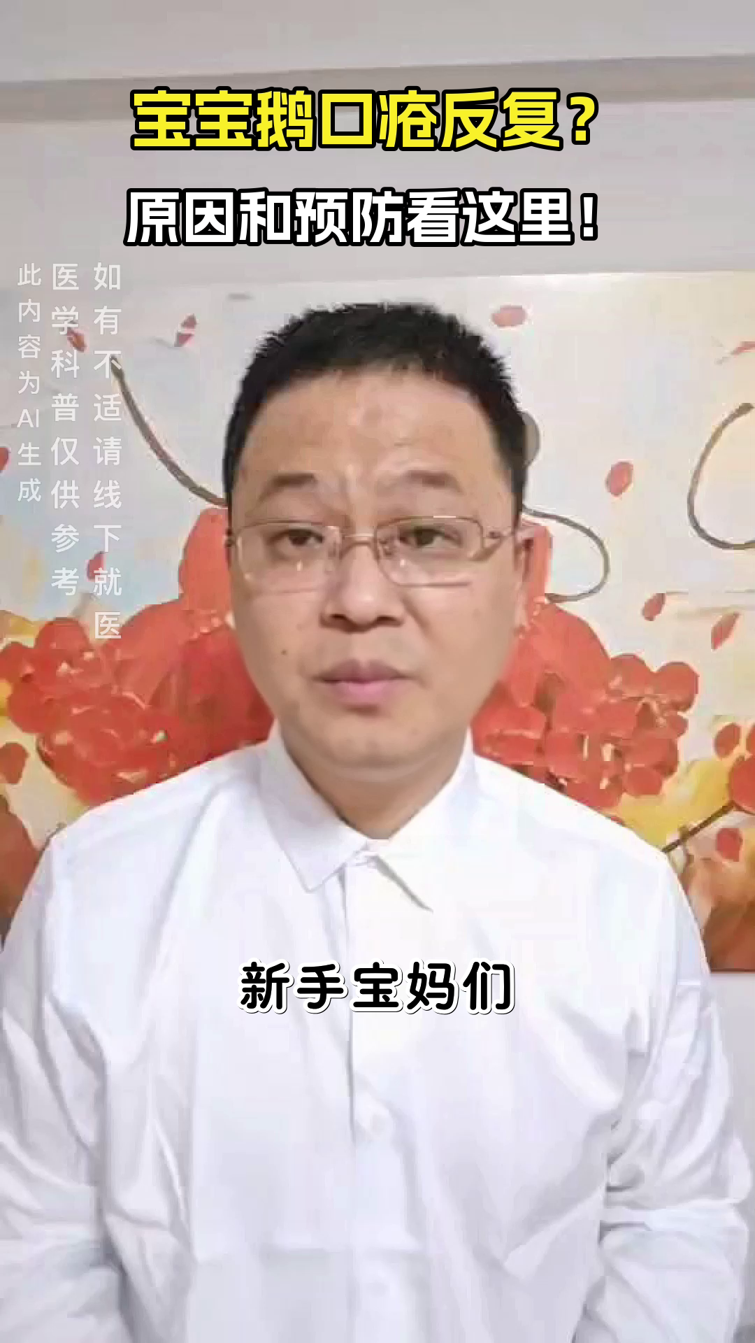 宝宝鹅口疮反复，原因在这！