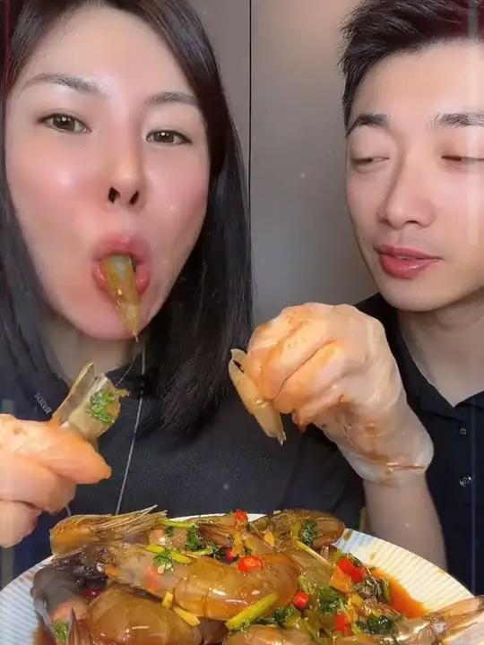 生腌虾 泰式生腌虾 甜辣生腌虾 生腌生腌海鲜s