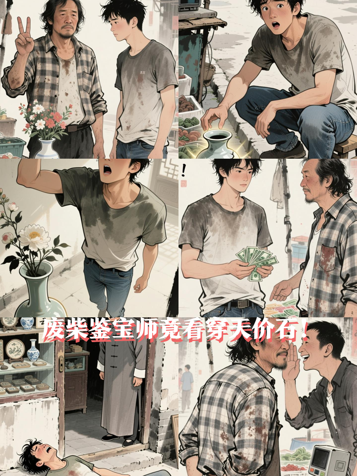 被开除的鉴宝师用黄金瞳赌石,竟让翡翠女王跪求合作!