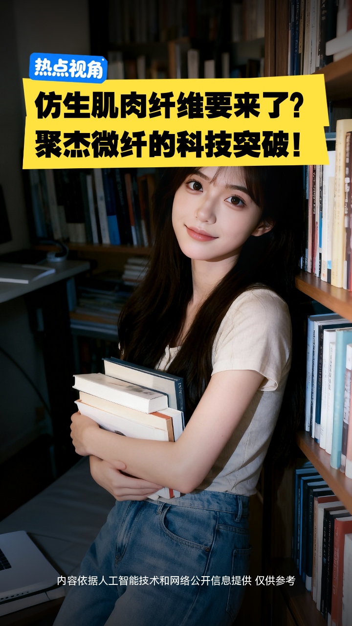 仿生肌肉纤维要来了?聚杰微纤的科技突破!