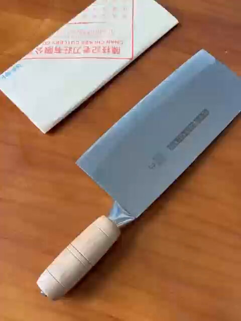 香港陈枝记碳钢菜刀 家庭必备刀具