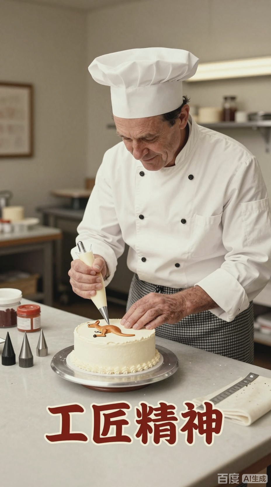 59岁蛋糕师坚守古法,一块蛋糕竟卖出天价!