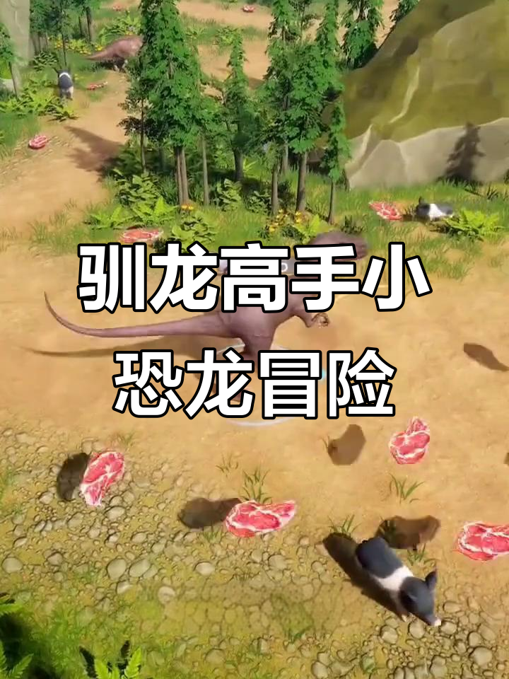 小恐龙成长记:从吃肉到飞龙进化全过程