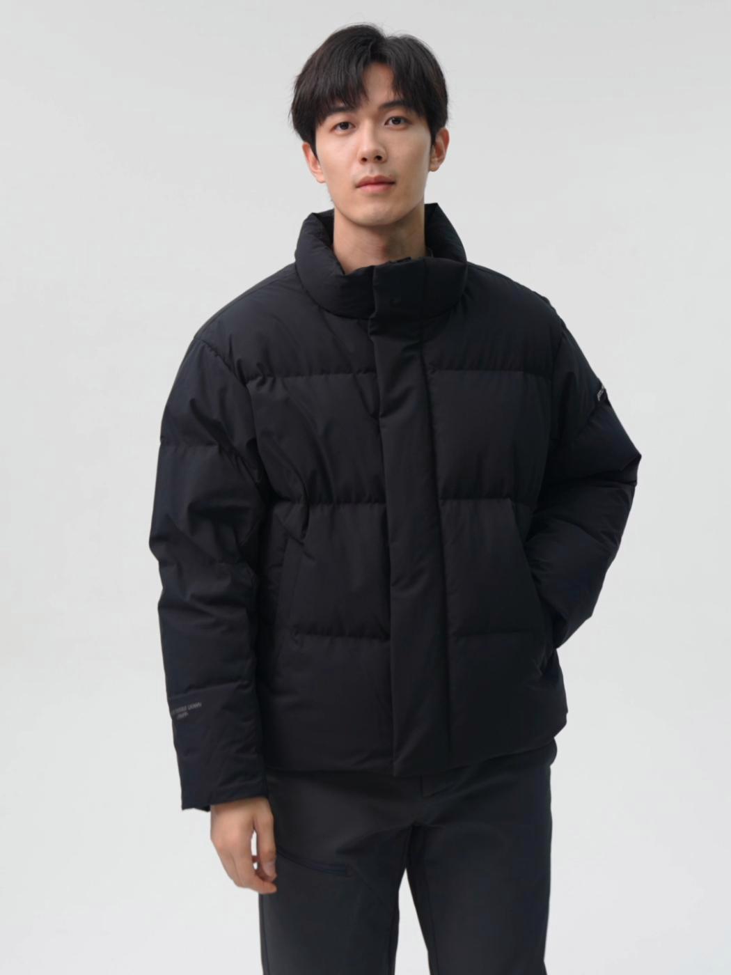 冬日救星!短款立领保暖鹅绒服 高品质羽绒服 鹅绒服 保暖又好看 羽绒服 面包服