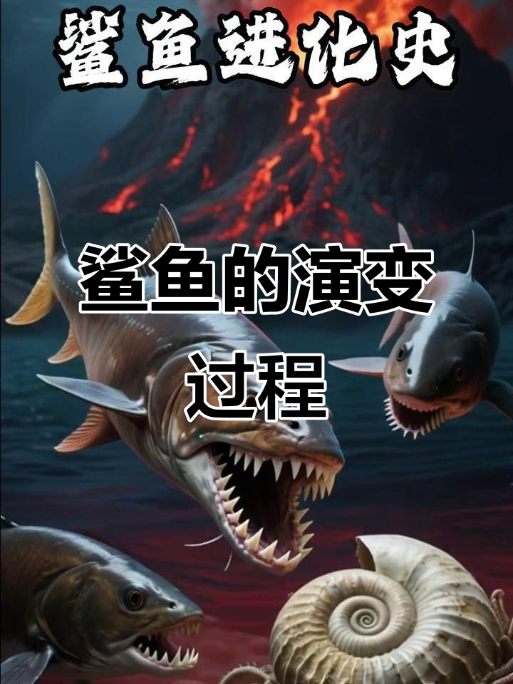 鲨鱼如何进化成今天的样子?揭秘演化历程