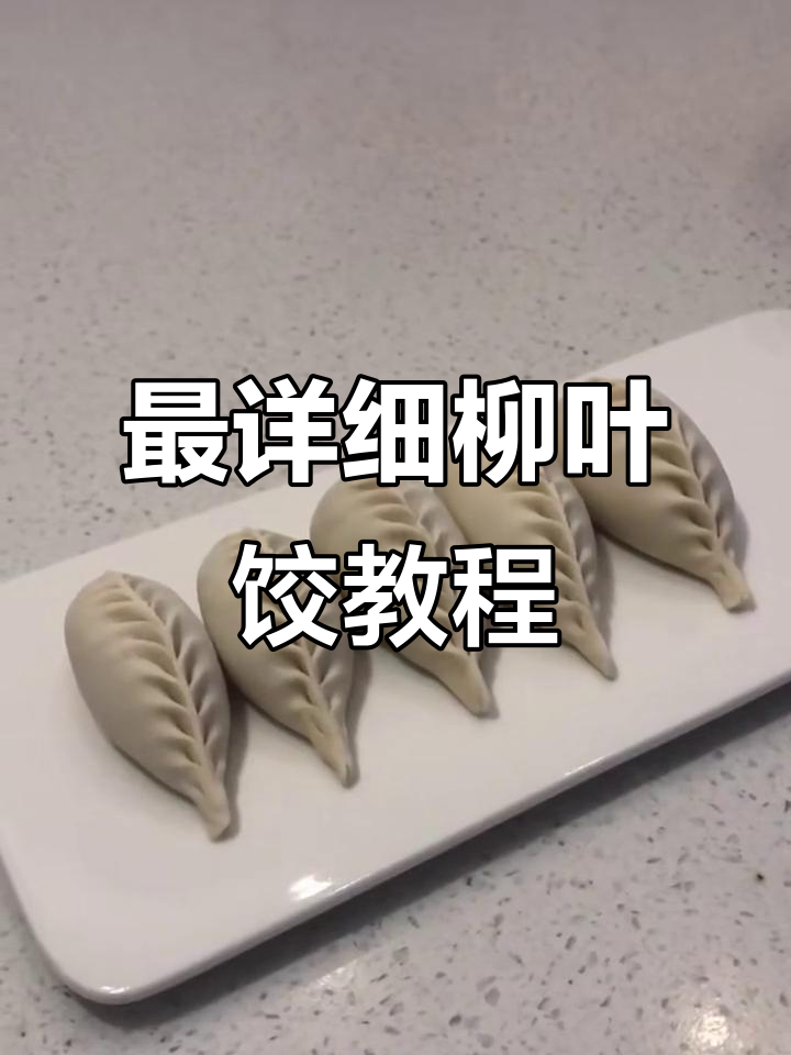 柳叶饺包法全解析,手把手教你避免常见错误