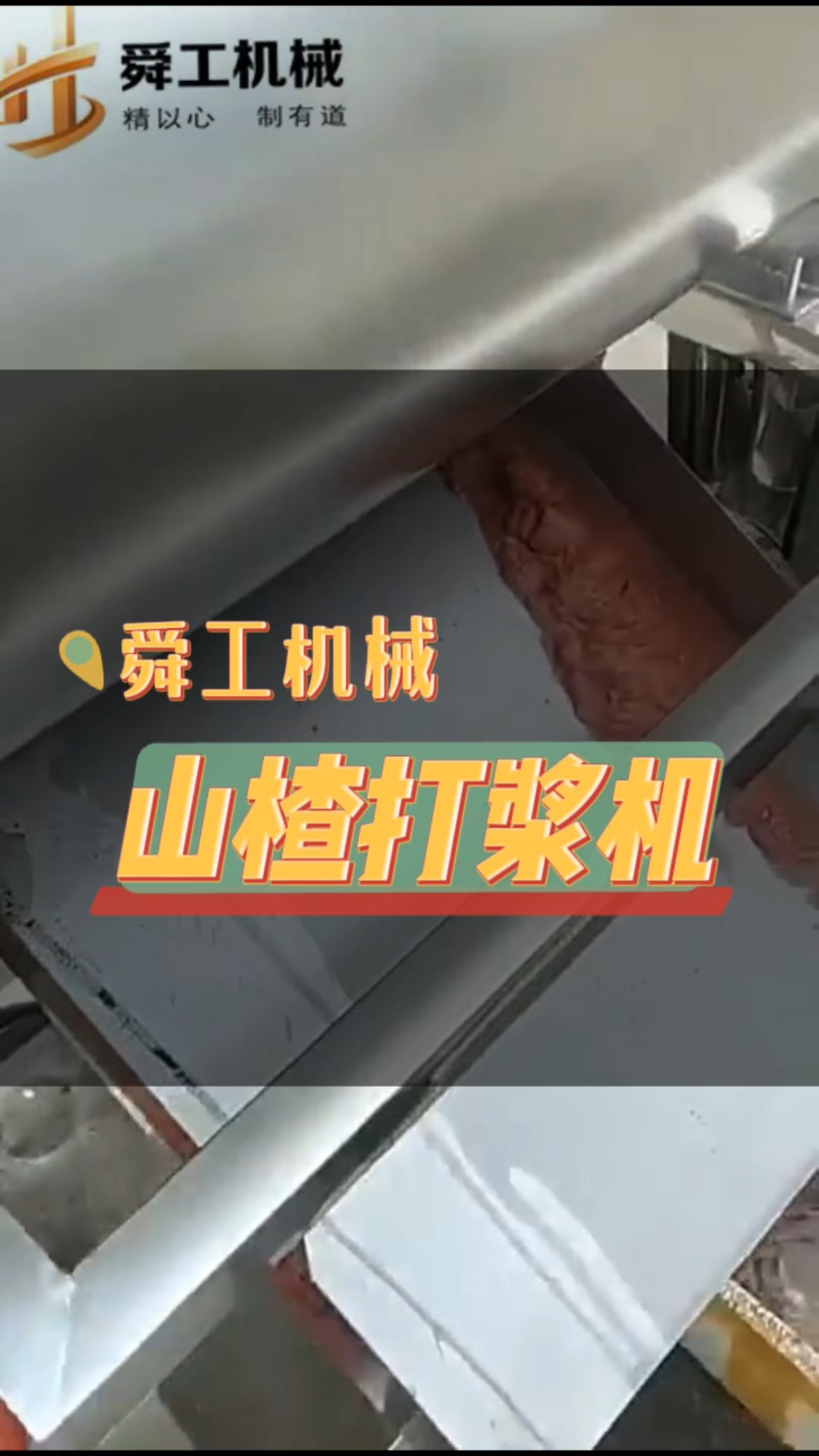 山楂去皮去核打浆机,大型工业果蔬打浆机器