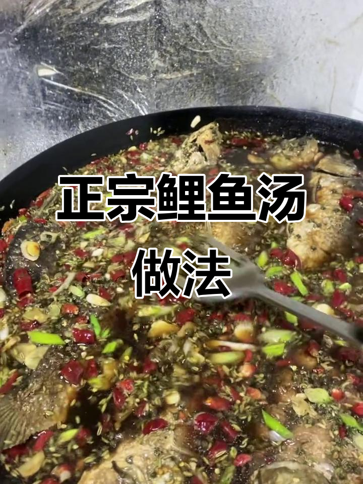 过年必备!鲤鱼汤的正确做法,饼子蘸着吃更美味