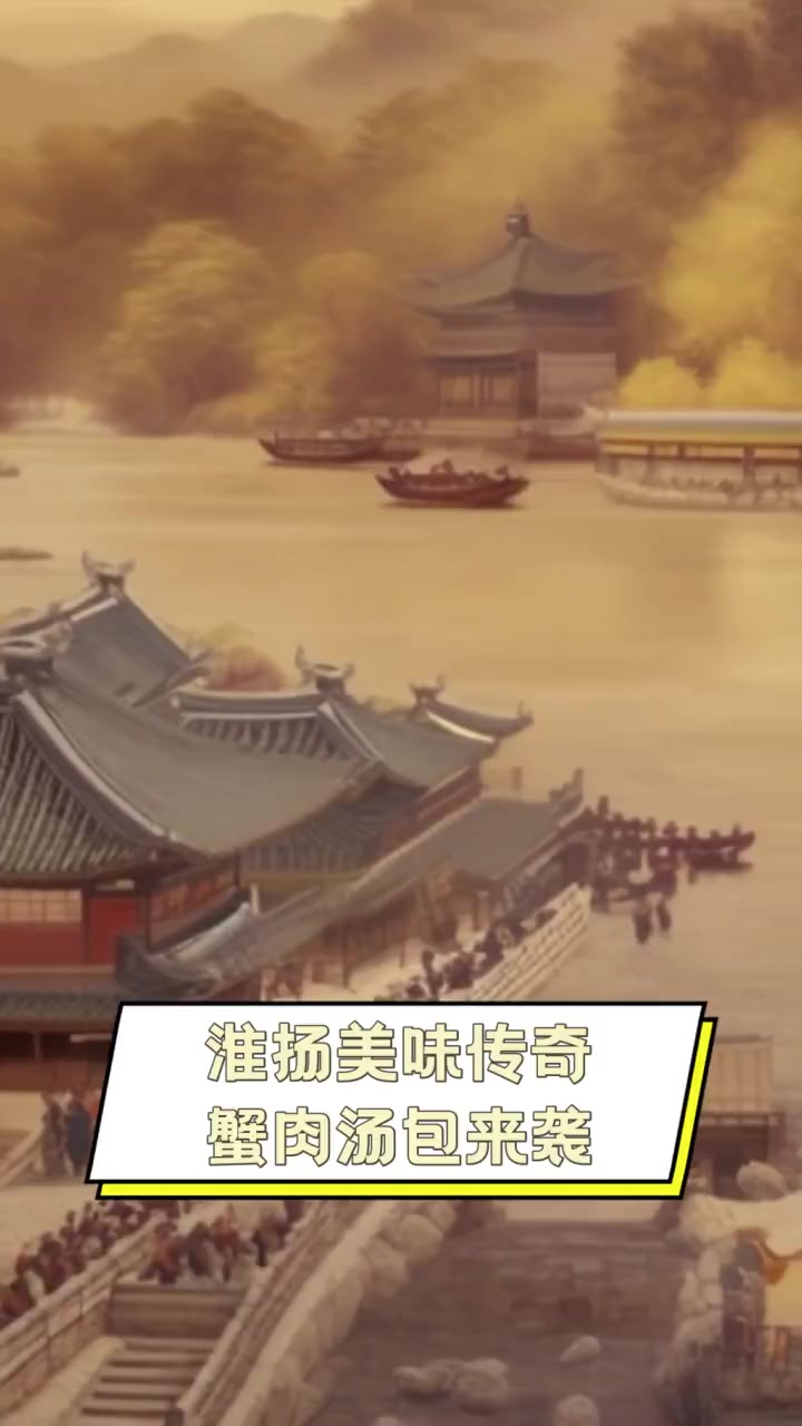 淮扬美味传奇,蟹肉汤包来袭