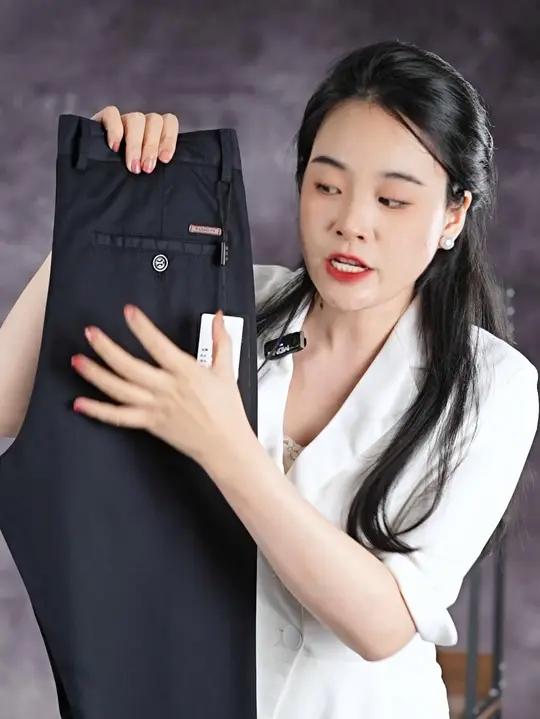 男生夏天怕热穿什么!老爷车直筒竹纤维男裤,透气轻薄+抗皱免烫,太香了!