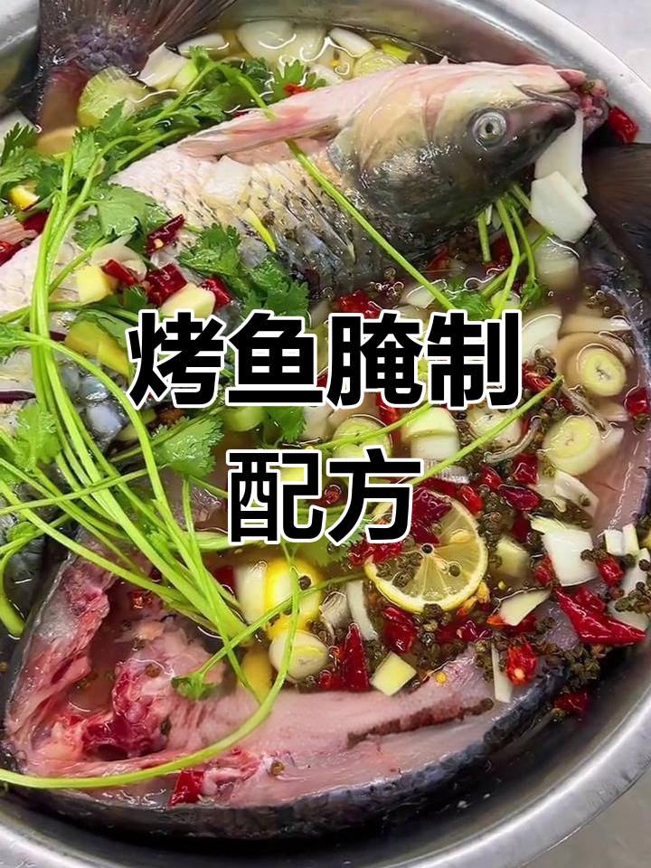 烤鱼腌制秘方,6小时慢腌入味