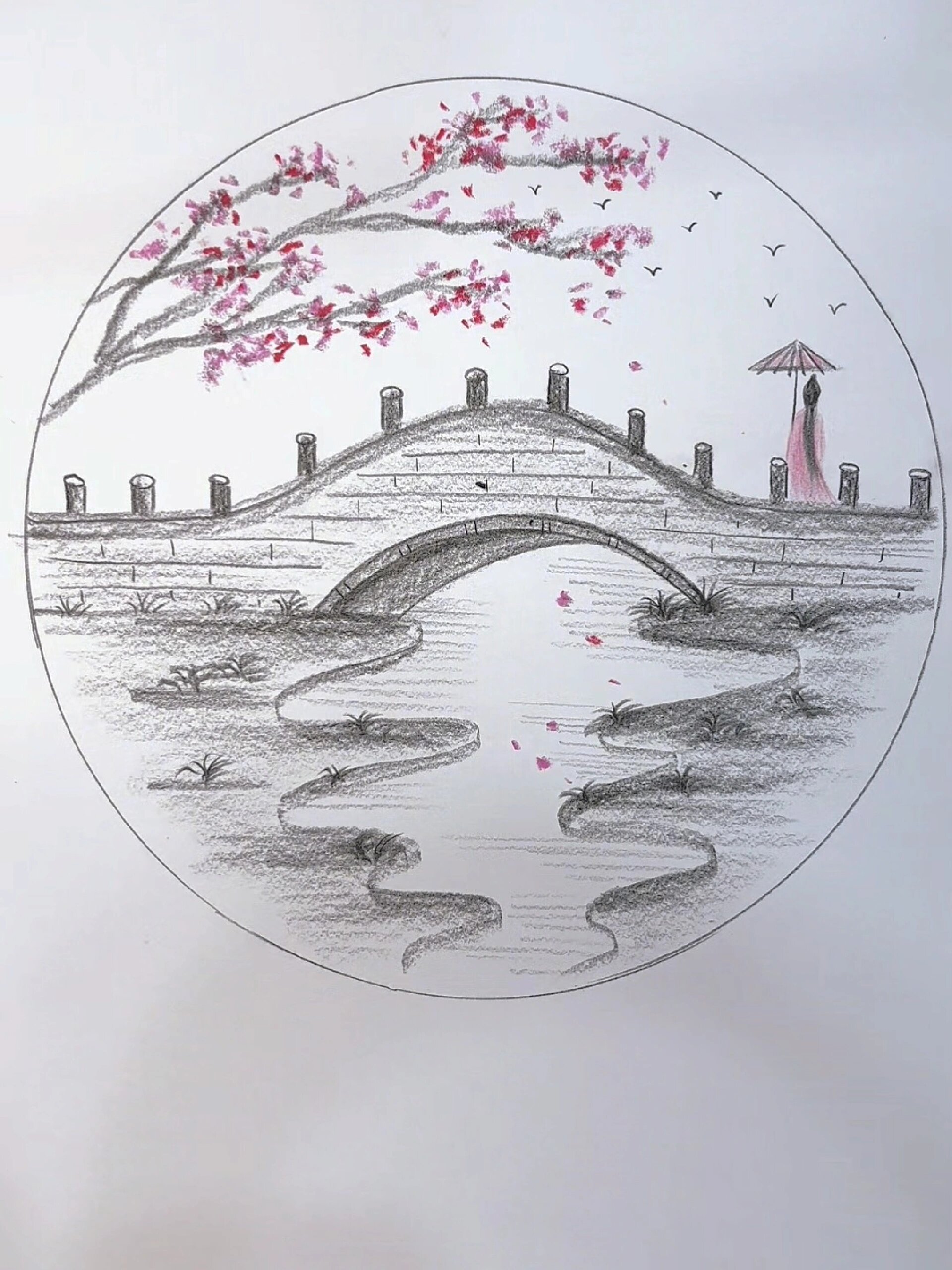 唯美意境——简单铅笔小画