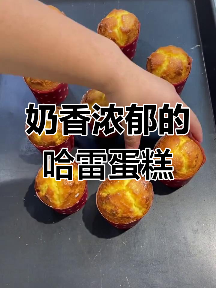 哈雷蛋糕,浓郁奶香与酥脆口感完美结合