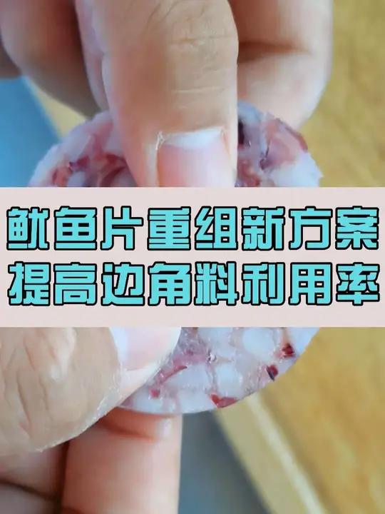 鱿鱼碎肉变废为宝,碎肉粘合重组方案给你提升肉类经济价值!