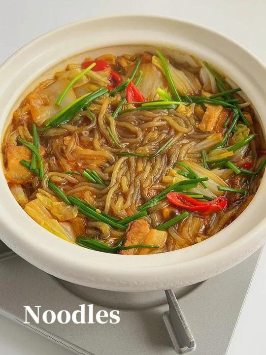 天冷了就馋这道五花肉白菜炖粉条,简单又好