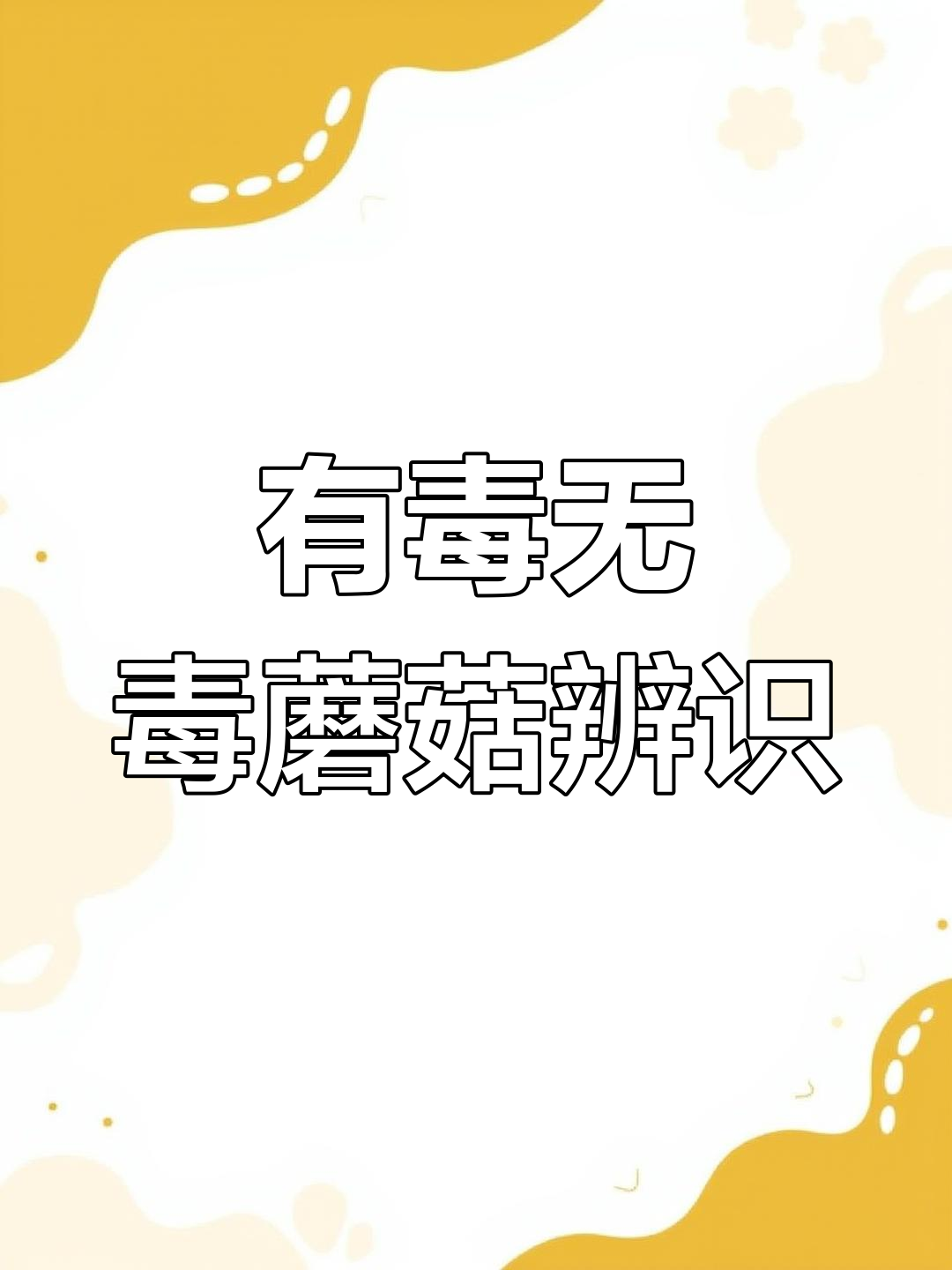 东北蘑菇大揭秘:哪些有毒,哪些能吃