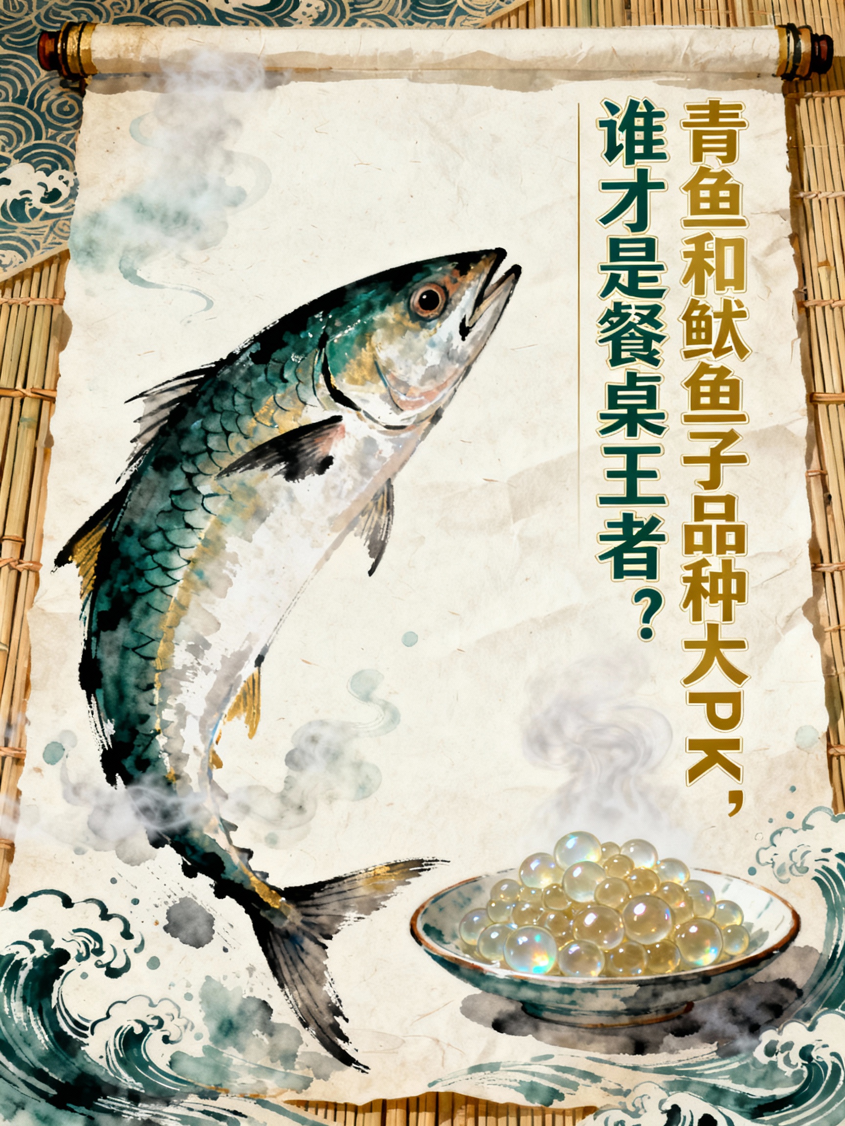 青鱼和鲅鱼子品种大PK，谁才是餐桌王者？