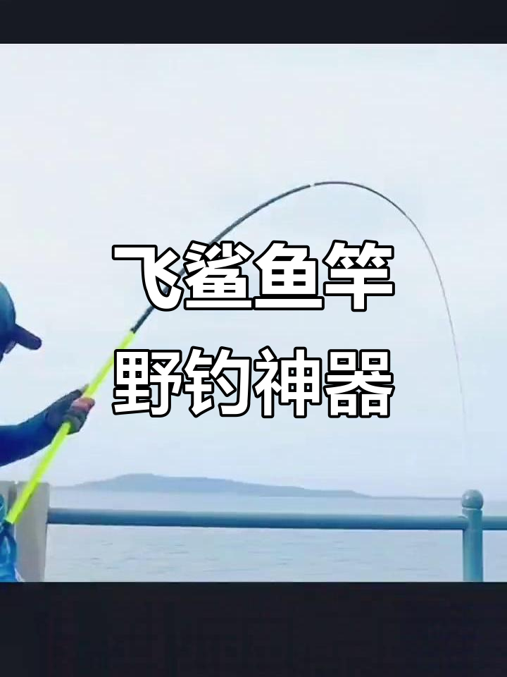 超轻超硬飞鲨鱼竿,野外钓鱼必备大物杆