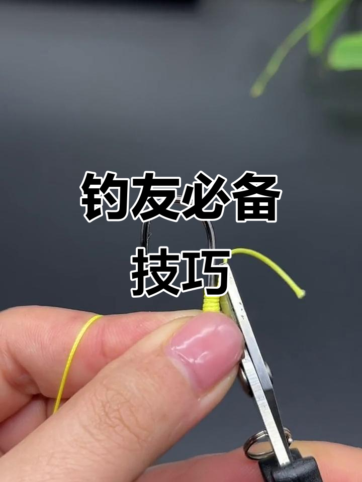 钓鱼新手必学：鱼钩绑法全解析
