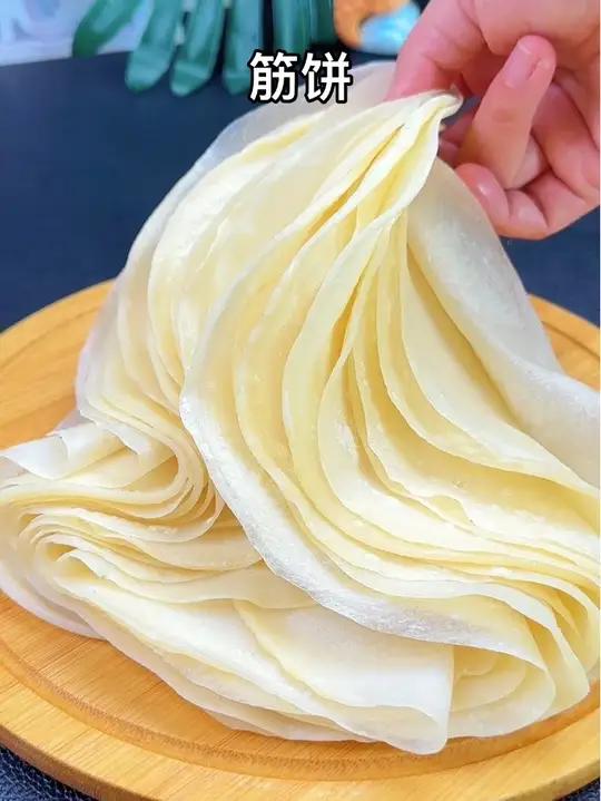 筋饼 卷肉卷太好吃了@