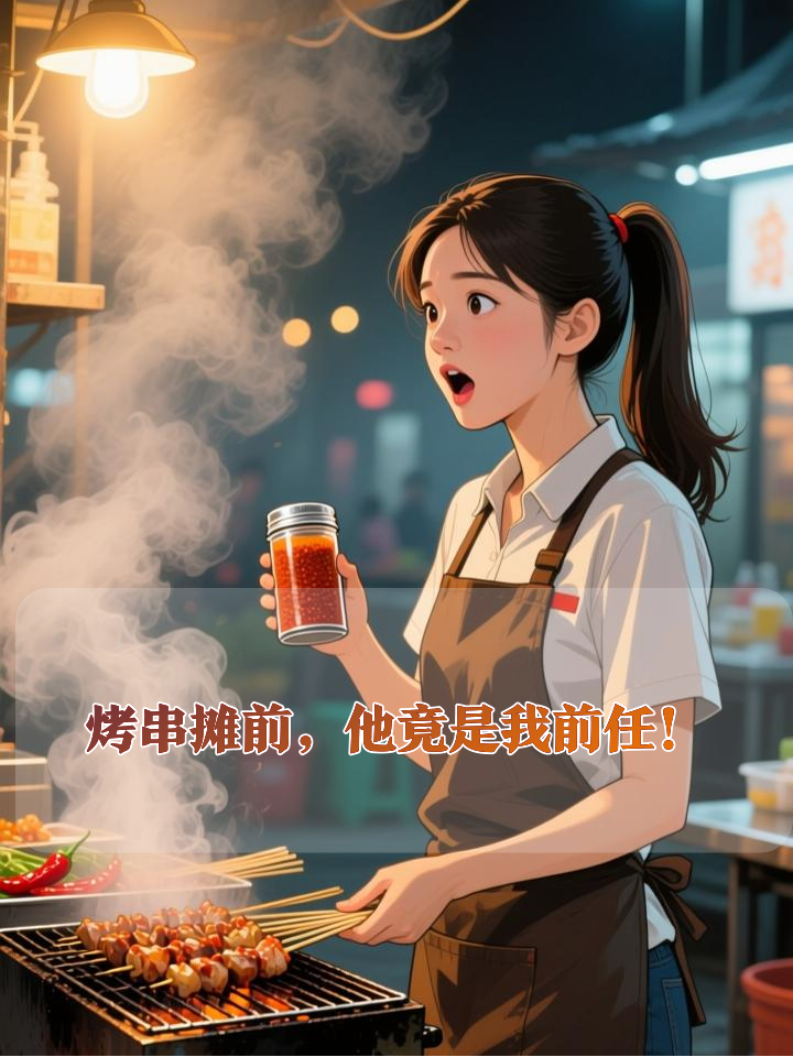 夜市烤串遇前任挑衅，我反手烤出百万订单