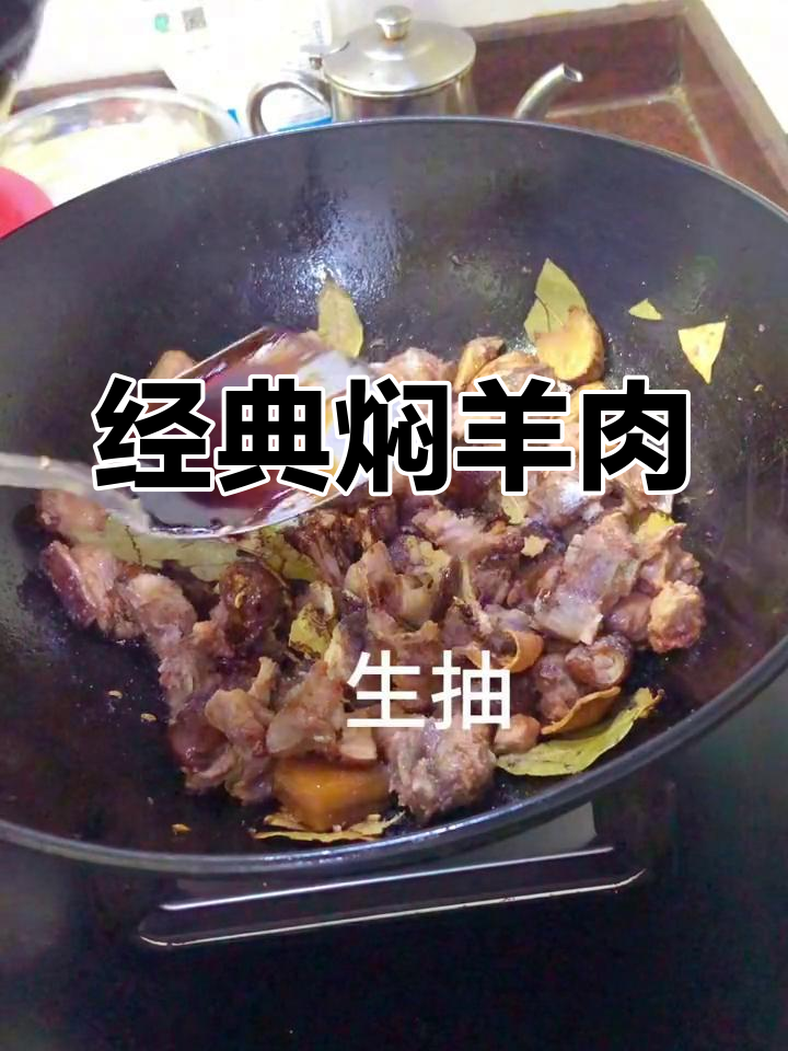 正宗广东焖羊肉做法,鲜嫩美味
