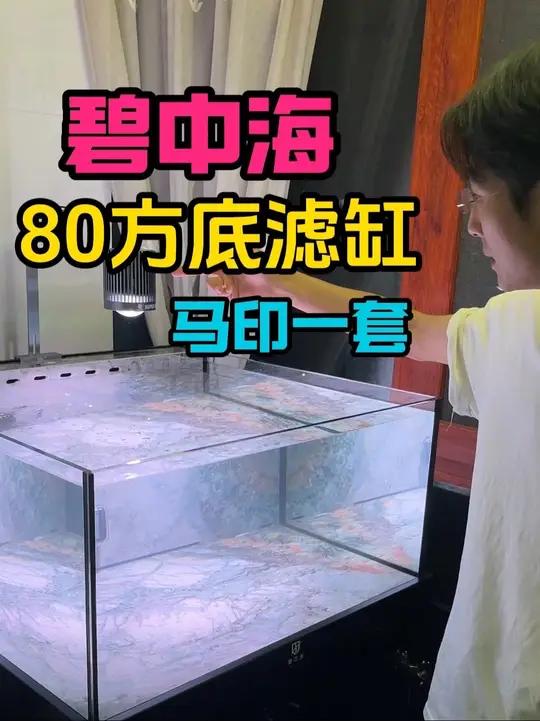 新手开碧中海80方缸,马印神灯,超色筒灯,一步到位必买 配件全部马印一套,缺点就是贵点,别