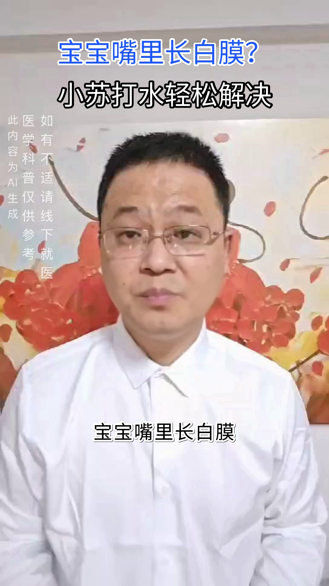 宝宝鹅口疮，小苏打水来帮忙