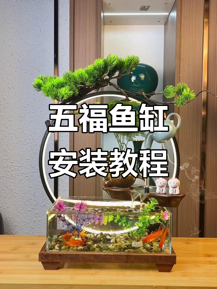 安装五福鱼缸，轻松掌握每一步！