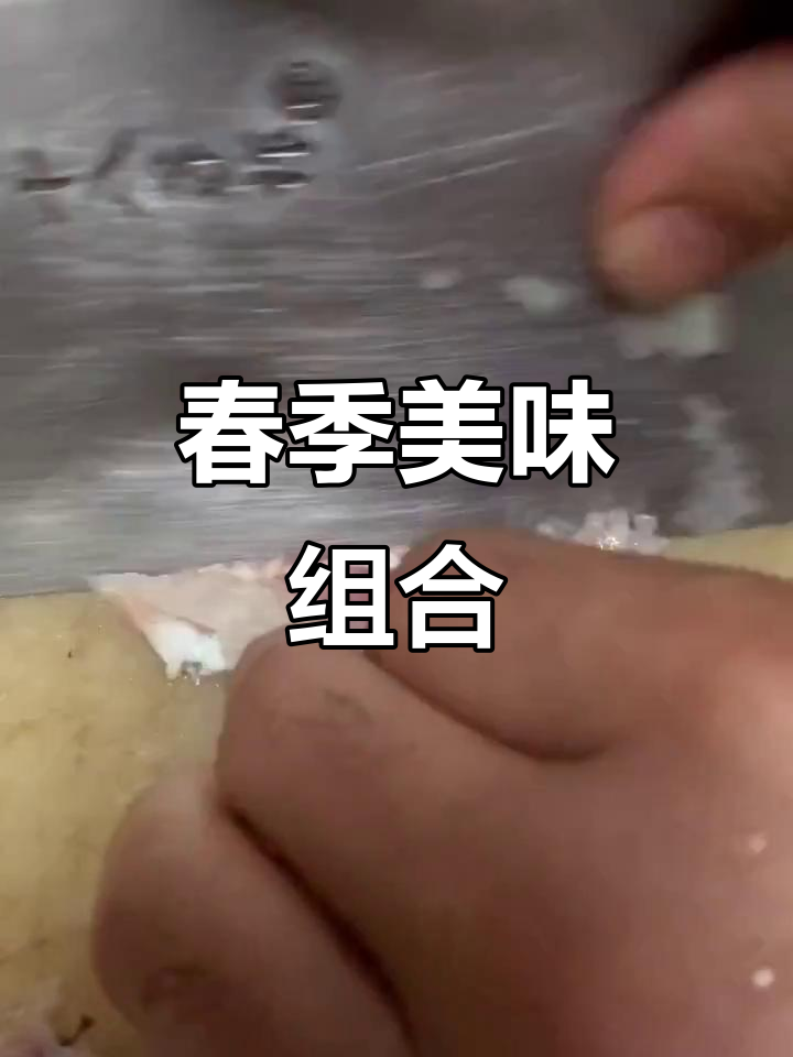 春笋与青石斑鱼搭配,味道独特,感谢支持!