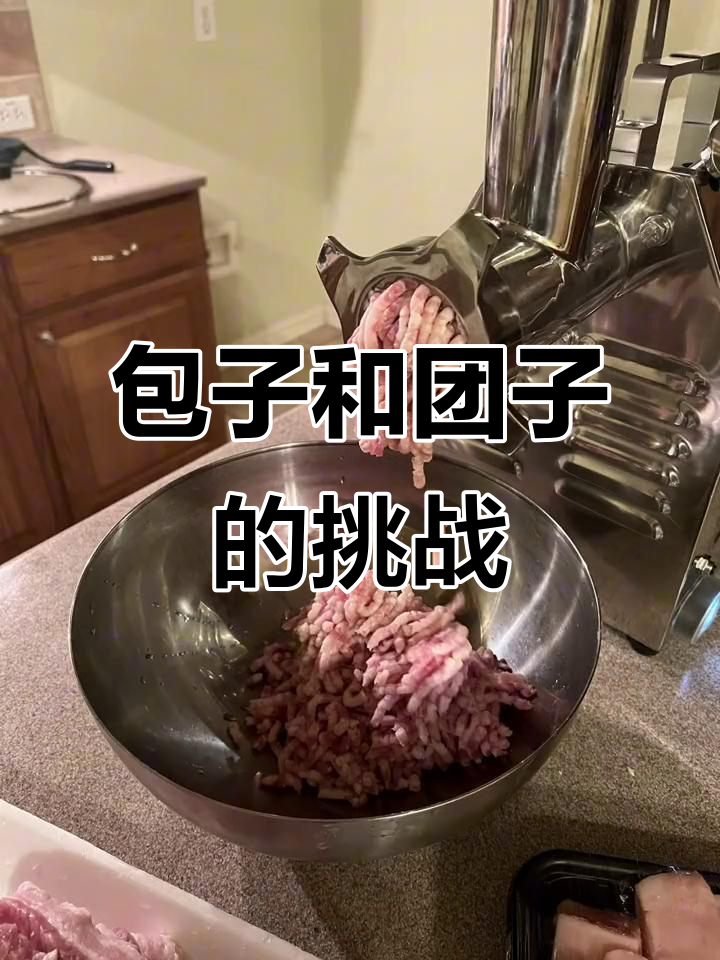 等待压面机,尝试各种馅料,包子团子齐上阵!