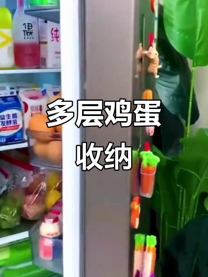 防摔鸡蛋盒,多层设计保护厨房中的每一颗蛋