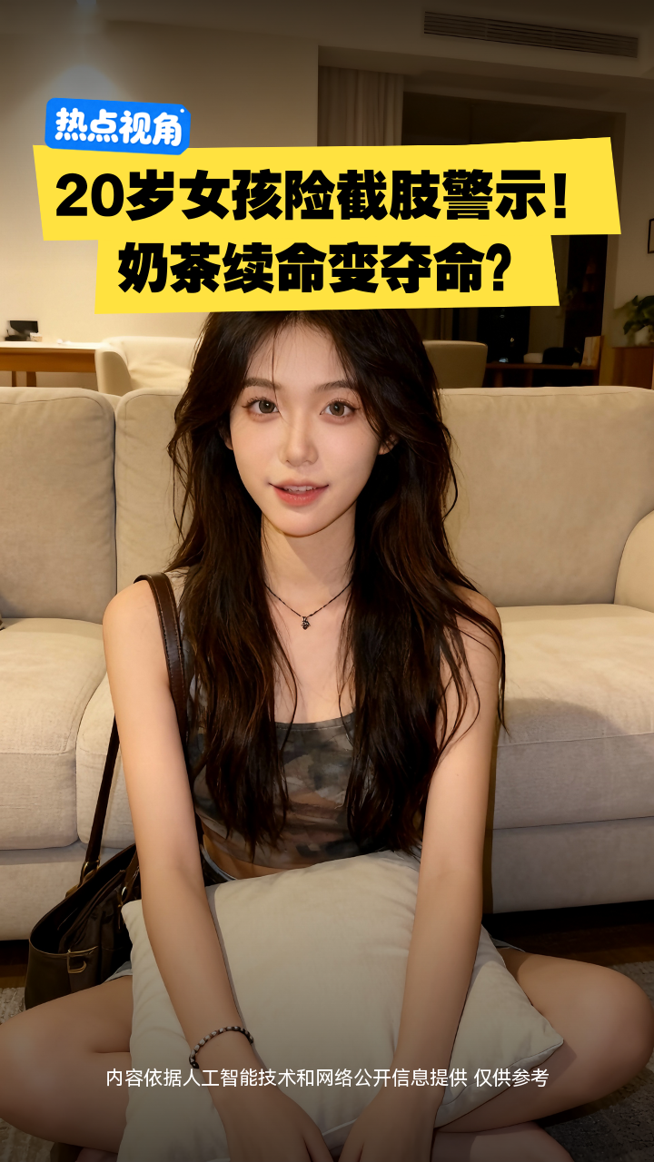 20岁女孩险截肢警示！奶茶续命变夺命？