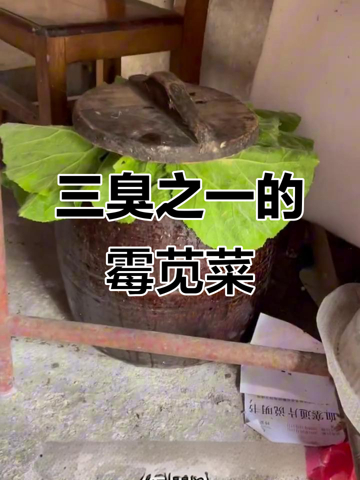 浙江三臭之一:霉苋菜梗,闻起来臭但吃上瘾