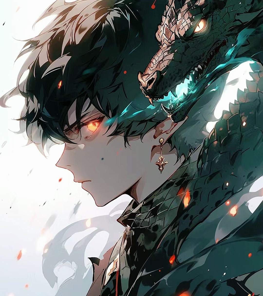 男生帅气动漫头像来了