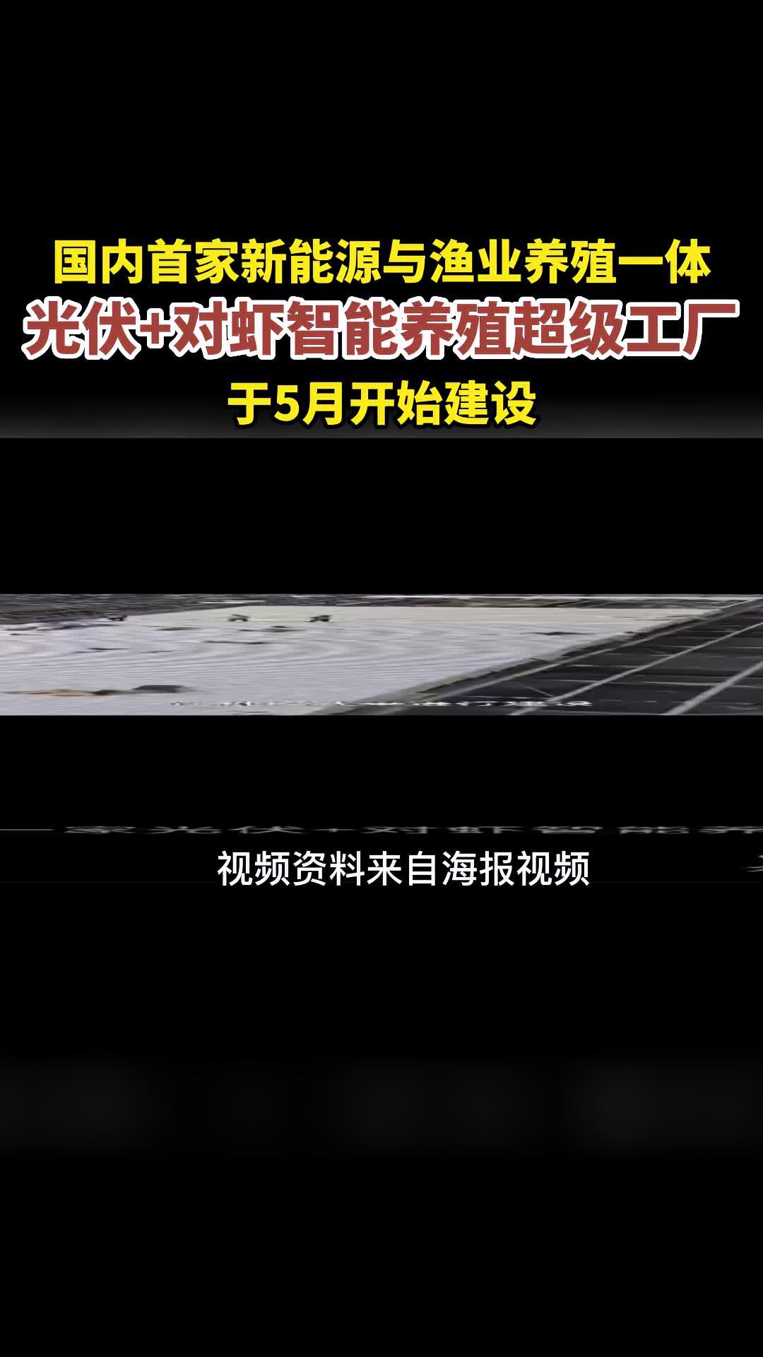 国内首家光伏+对虾智能养殖超级工厂,即将面世!南美白对虾养殖 水产 正大