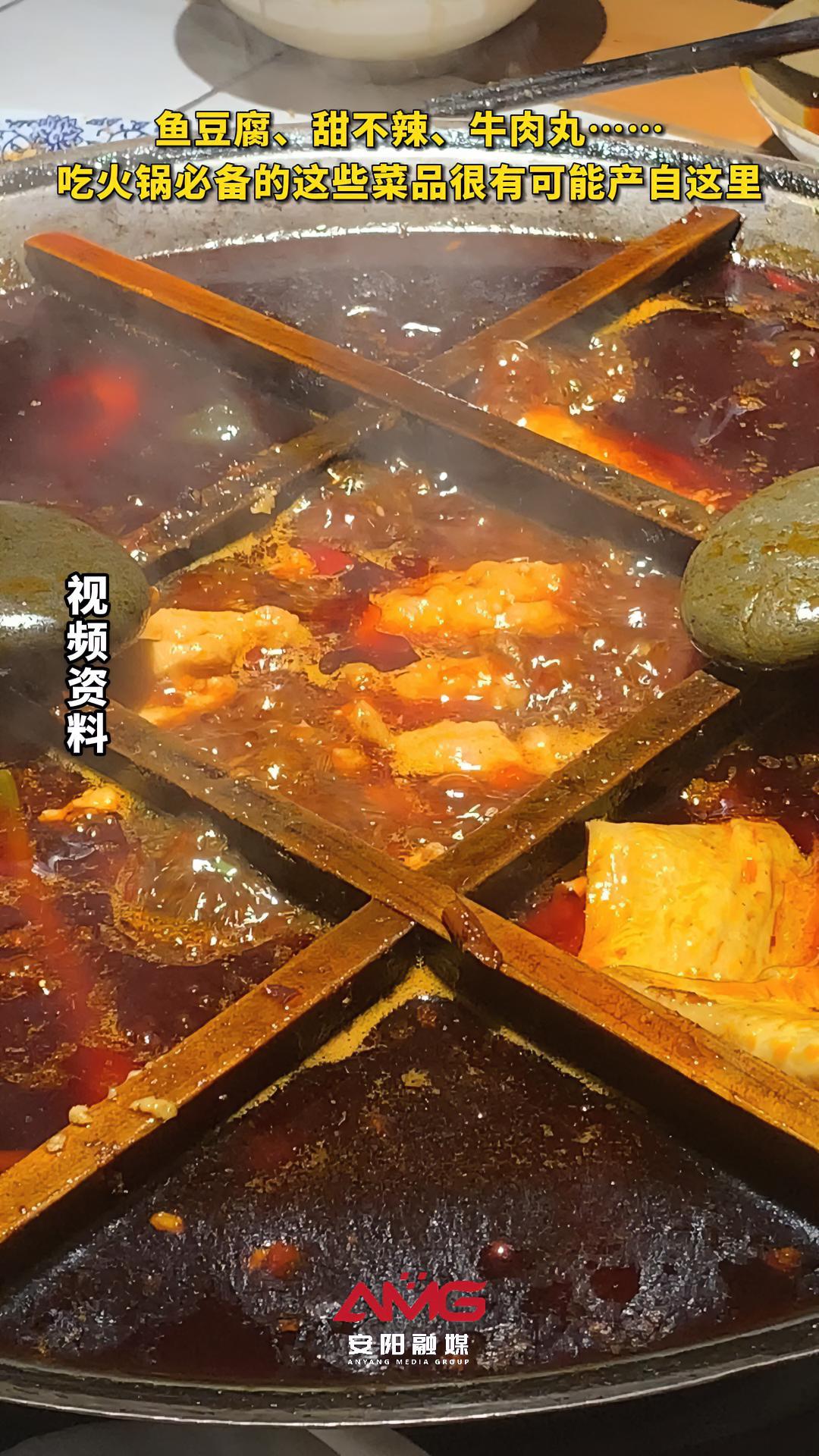 鱼豆腐、甜不辣、牛肉丸……吃火锅必备的这些菜品很有可能产自这里(安阳融媒记者:周同亮 李坤