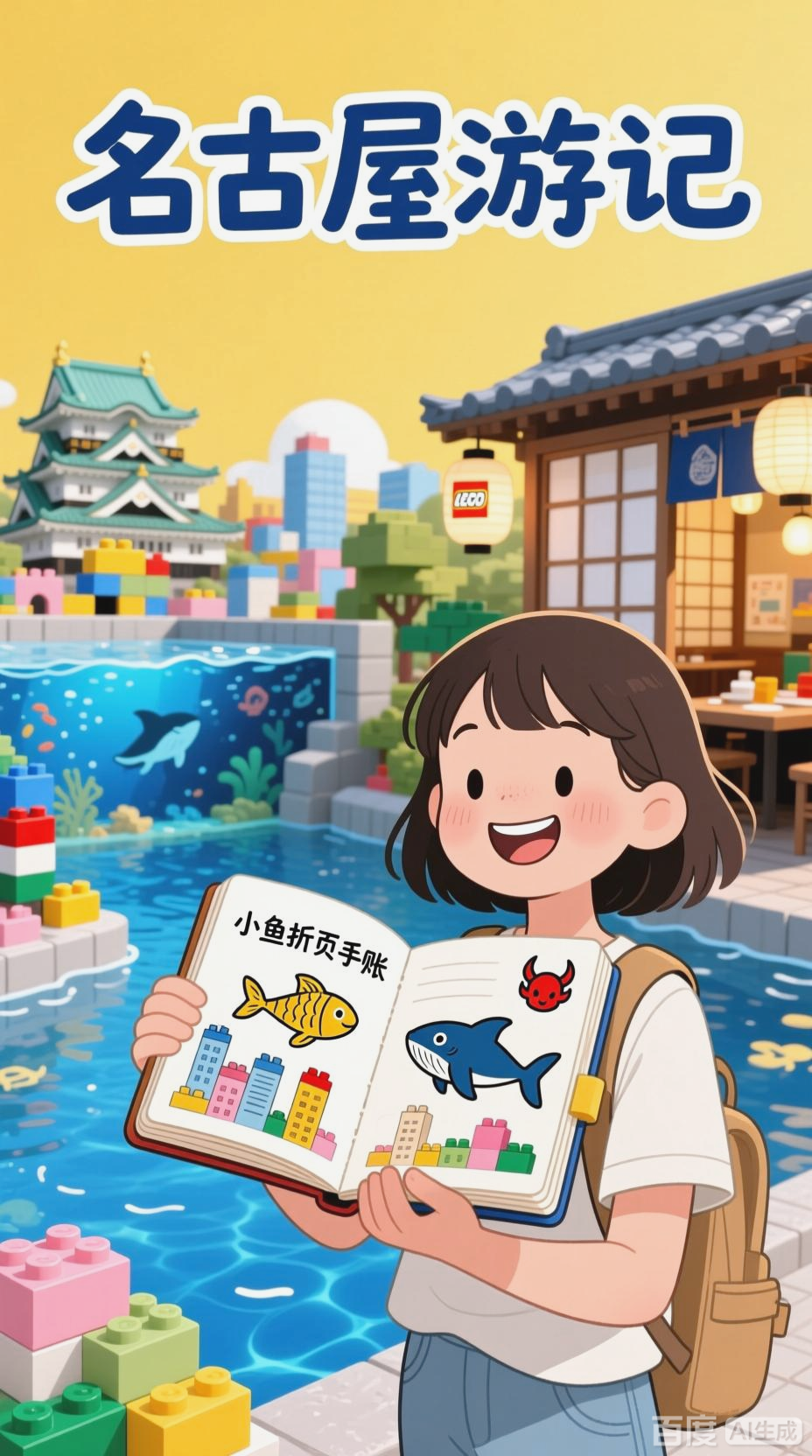 名古屋乐高水族馆与鳗鱼饭之旅