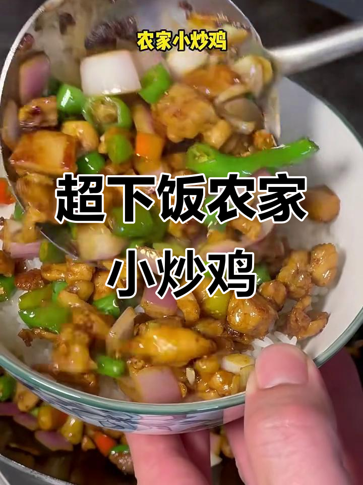 农家小炒鸡，麻辣鲜香拌饭无敌