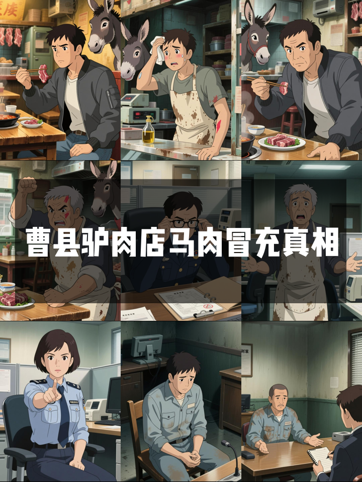 山东曹县一驴肉店竟然从河南进马肉!供货商:一星期能挣2~3万
