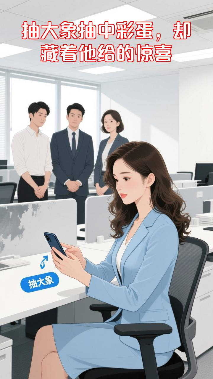 攒三个月积分抽大象,拆开彩蛋竟藏着最想要的它!