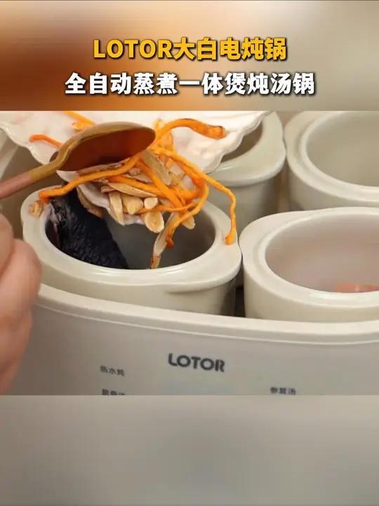 姐妹们你们一直想要的电炖盅来咯,一锅五胆搭配蒸笼,一家人不同口味都能满足哦