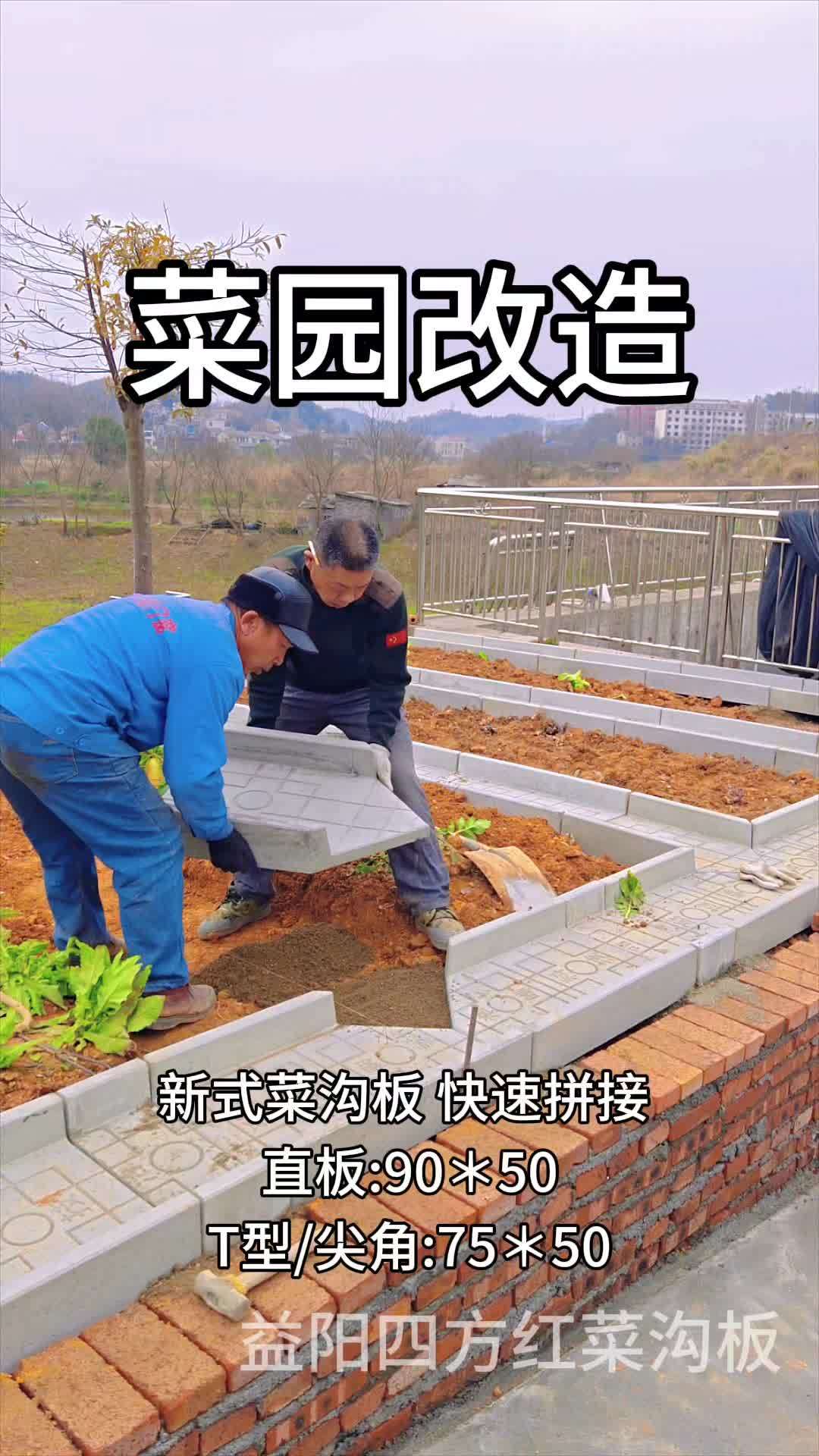 菜沟板 小院改造 庭院设计 菜地设计 新农村